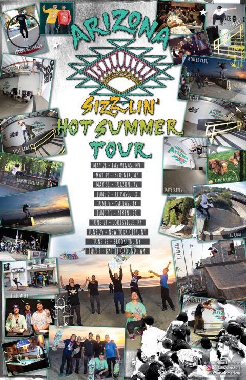 AZ’s Sizzlin’ Hot Summer Skate Tour