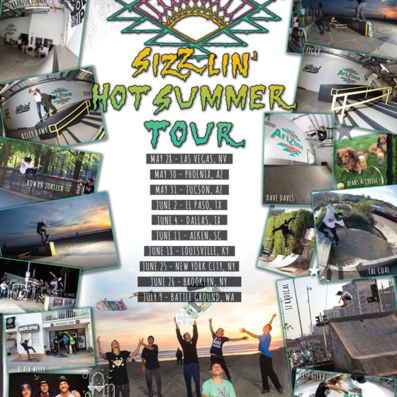 AZ’s Sizzlin’ Hot Summer Skate Tour