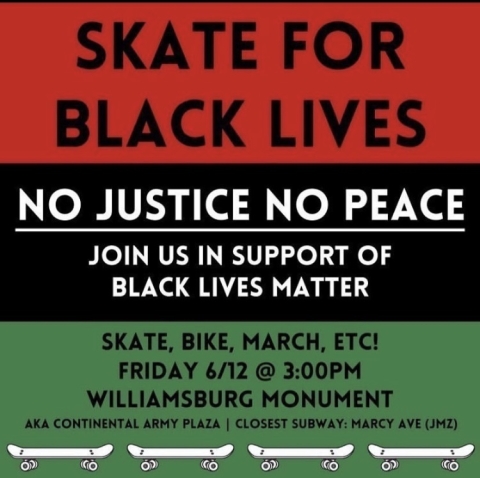 Skate For Black Lives NYC